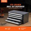 VEVOR Drill Bit Dispenser Cabinet, Five-Drawer Drill Bit Dispenser, 60-Compartment