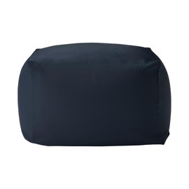 Muji 12524991 Polyester Plain Weave Cover for Sofa Body Fit, Navy, Width 25.6 x Depth 25.6 x Height 16.9 inches (65 x 65 x 43 cm)
