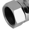 Flow Control Shut-off Valve, G1/2 Solid Brass Water Saving Valve,
