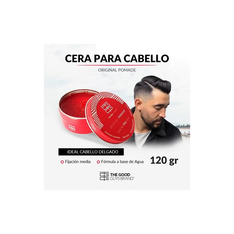 Cera Para Cabello Original The Good Guys Brand Pomade 120g