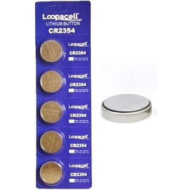 LOOPACELL 5 New CR2354 2354 CR 2354 3V Lithium Coin Cell Batteries