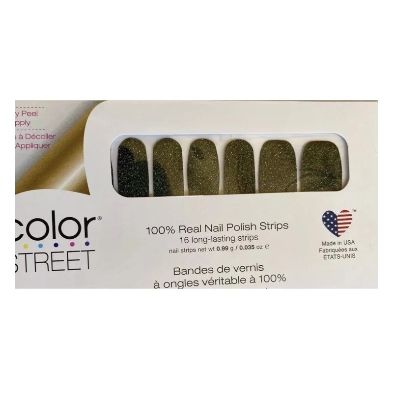 Color Street Nail Strips ~ GAELIC GREENERY ~ Retired NIP