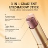 Re. Misoo 4 Pcs Metallic Glitter Eyeshadow Stick Set, 3