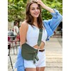 FEIBOON Spacious Nylon Crossbody Bag Bum Bag Handbags Wallets Purses