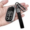 for Honda Key Fob Cover with Keychain Soft Full Protection