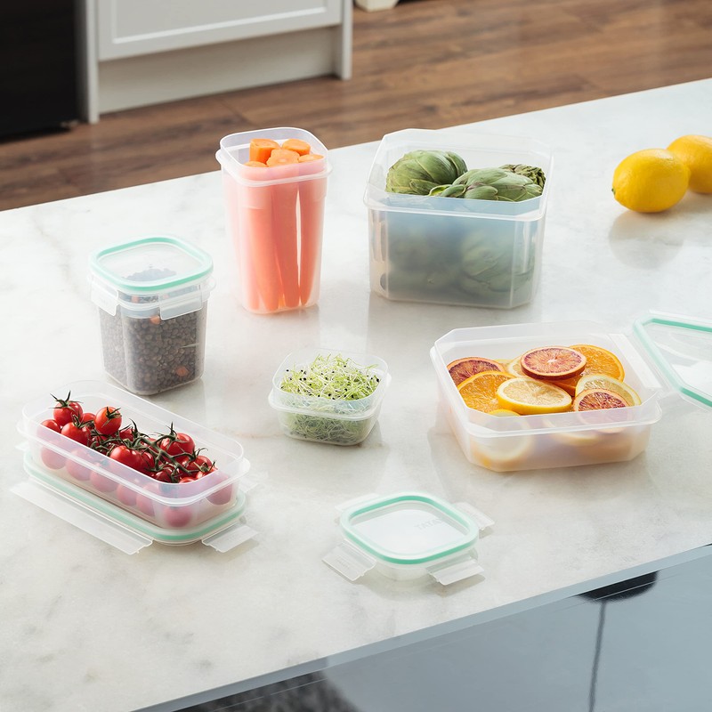 Tatay Square Food Container with Click Clack, 0.7 L