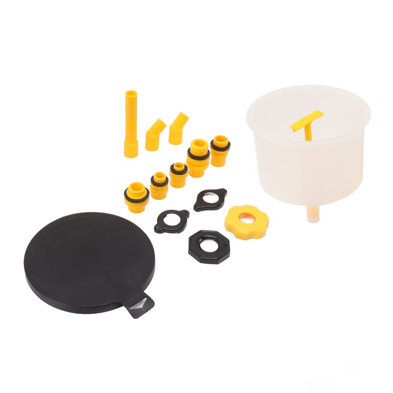 Radiator Coolant Filling Funnel Kit Spill Proof Universal Cooling System