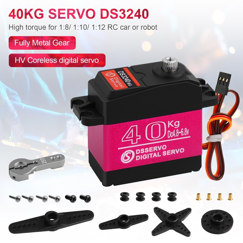 40KG High RC Servo High Torque Servo Motors Digital Servo