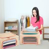 4 Pcs 24L Cashmere Sweater Storage Bag with Natural Cedar