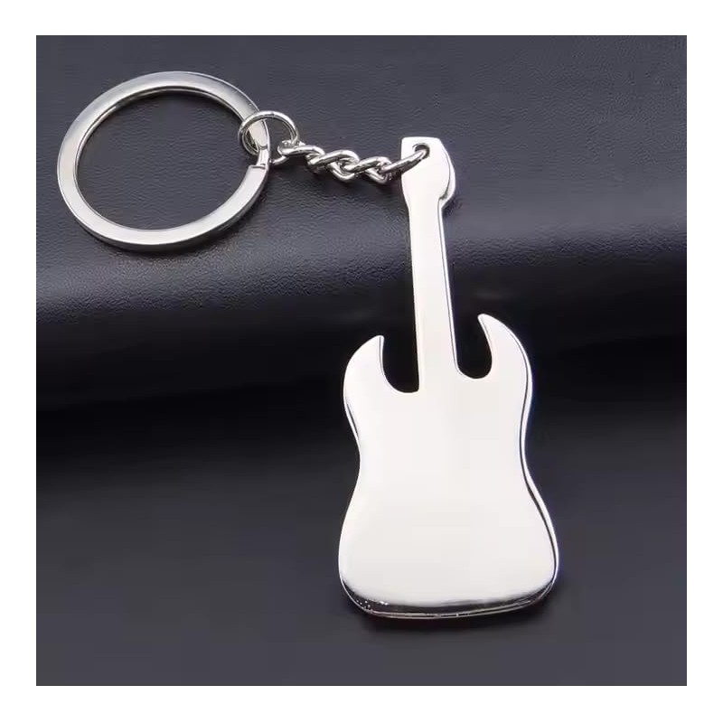 Freedale Guitar Keychain for Men Mini Cute Bass Key Chain