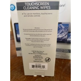 ONN Touchscreen Cleaning Wipes 4 Packs 30 Wipes Each