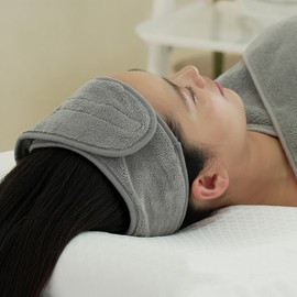 Professional Skincare Headband Beauty Turban for Washing and Showering Headband Pink 6ea