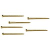 Merriway BH03784 (7 Pcs) Solid Brass Slotted Roundhead Screw, 8