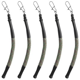 Rattle Snake Dragging Weights Dragging Sinkers Catfish Trolling Weight Catfish Sinker Weight Fishing Snaps Clips for Trolling Drift Bottom Bouncing Catfishing Tackle Gear (3OZ-5PCS)