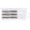 KS Tools 331.0080 HSS tap set M, 3pcs, M8x1,25