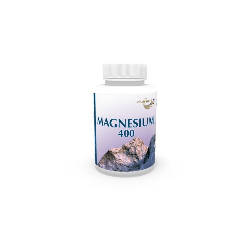 Vita World 3 Pack Magnesium 400Mg 3 x 120 Capsules