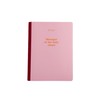 Mr Wonderful Notizbuch, A5, liniert, 80 Seiten, Notebook, genähter Einband,