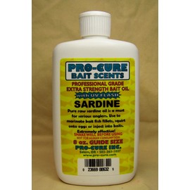 Pro-Cure Sardine Bait Oil, 8 Ounce