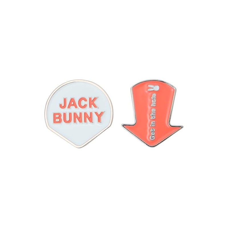 Jack Bunny 262-4284803 Twin Marker (Reversible) / Golf Round, 150_orange