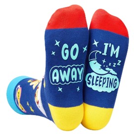 HAPPYPOP Mothers Day Gifts Socks - Gifts for Mom Wife Grandma Grandparents, Older Women Old People Birthday Christmas Socks, Stocking Stuffers