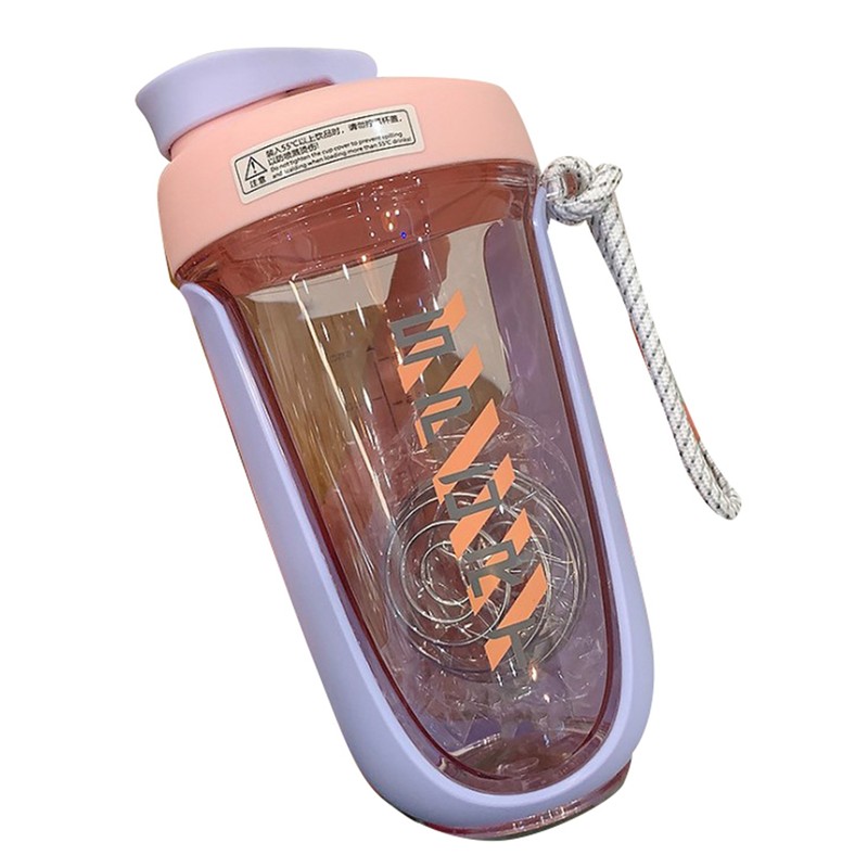 590ml Fitness Sport Water Bottle Leakproof Shaker Cup Drinking Bottle
