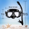 HIKOTEY Adult Snorkel Set, Diving Goggles, Snorkelling Adult Set with