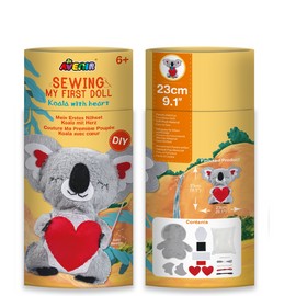 Avenirkids Sewing My First Doll Koala with Heart DIY