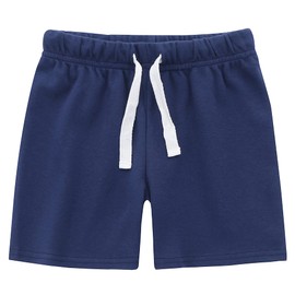 Owlivia Kids Pjs Set, Boys Girls Summer Short-Sleeve Sleepwear, 100% organic cotton Toddler Pajamas(3 Years, Navy)