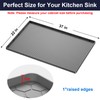 Under Sink Mat - 37" x 22" Waterproof Kitchen Cabinet
