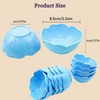 10 Pcs Essential Oil Bowl Set, 3.34 Inch Petal Mask