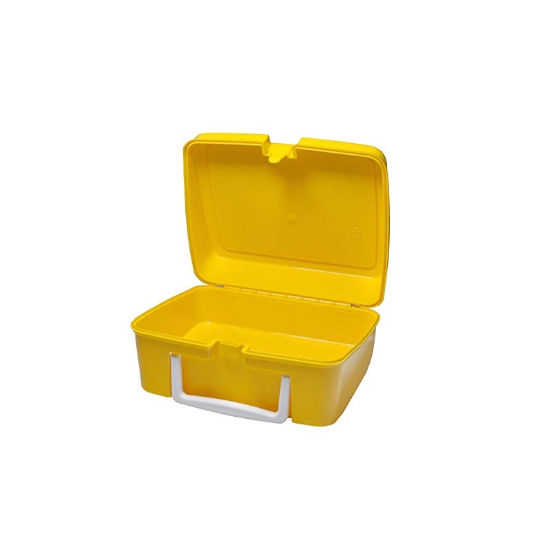 Lunchbox Yellow with White Hadle