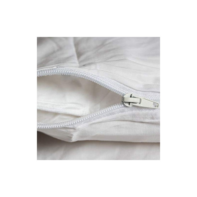 STERLING MILL WATERPROOF ANTI ALLERGY ZIPPED QUILT DUVET PROTECTOR COVER