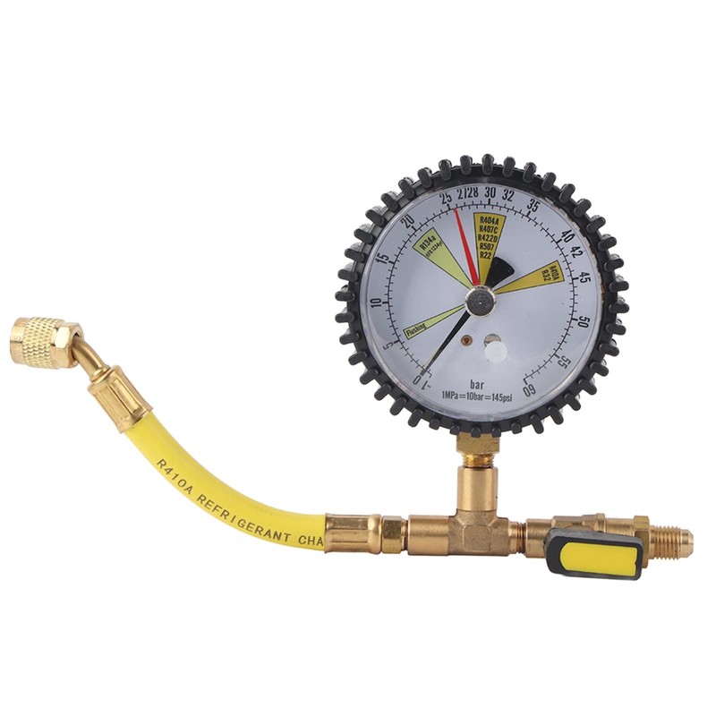Pressure Gauge, Nitrogen Pressure Test, Pressure Test Gauge, Air Conditioning,