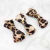 (3 types) Burnaby Leopard Ribbon Gold Keyring Round / (3종)