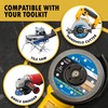 7" Turbo Mesh Saw Blades for Porcelain Tile, Ceramic Tile,