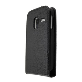 caseroxx Flip Cover for Alcatel 2008G, Pocket (Flip Cover in black)