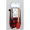 New 5pc Holiday Candy Cane & Gingerbread Man Cookie Cutters,