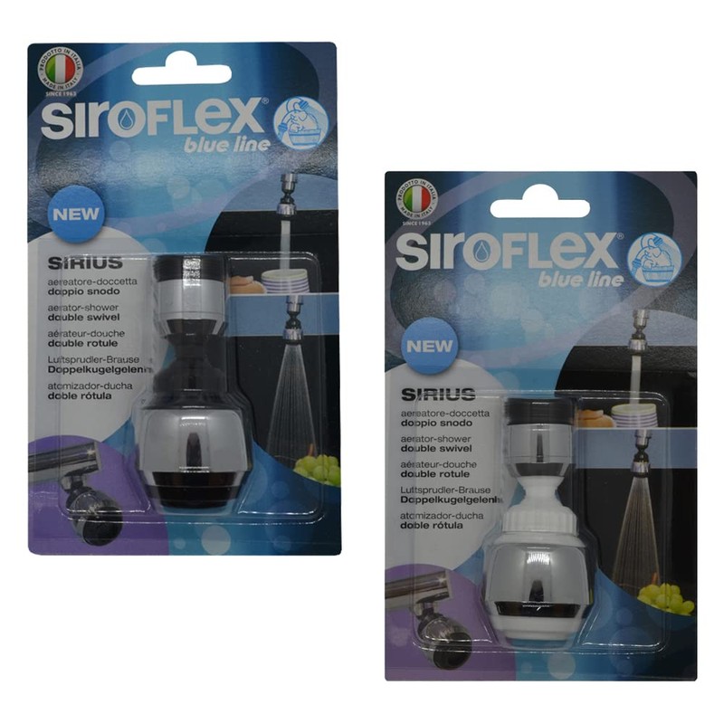 Siroflex 2505/5 W 'Duplex' 2 Aerator Aerator Shower Made in