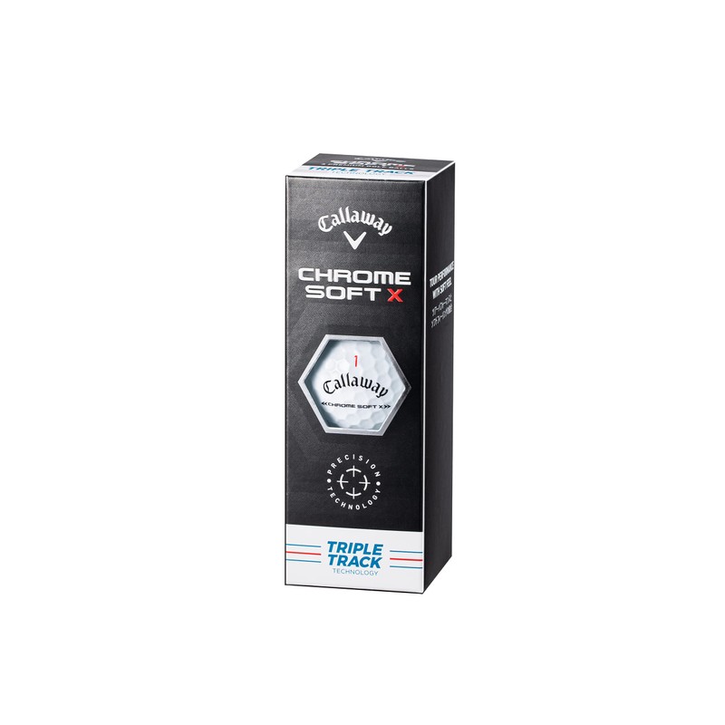 Callaway Golf Balls CHROME SOFT X 2022 1 Dozen (12