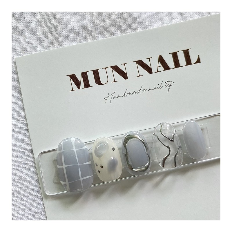Line Line Nail Tips - Mediaval / 라인라인 네일팁 -