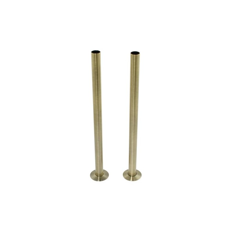 Hot Flow | 300mm Pipe Shroud/Sleeve (Pair) (Antique Brass)