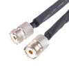 UCCKEYI 4 Pieces Door/Window Pass Through Flat Coaxial Cable SO239