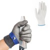 SUNRISING Cut Resistant Gloves Level 9 Certified - Stainless Steel