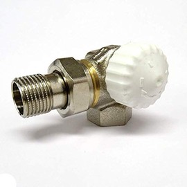 Heimeier Thermostatic Valve V-Exact 1.27 cm (1/2 Inch) Right Angle