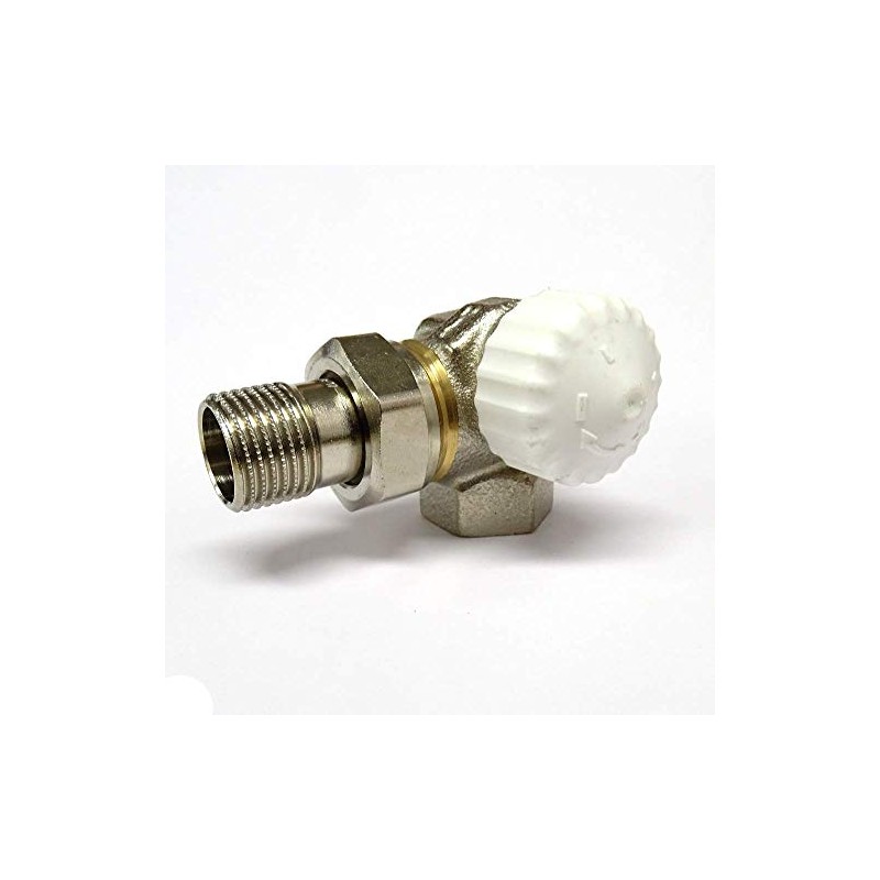Heimeier Thermostatic Valve V-Exact 1.27 cm (1/2 Inch) Right Angle