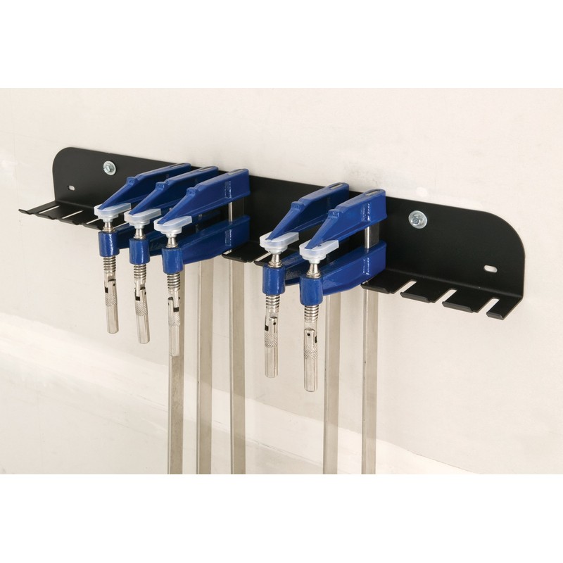 Shop Fox D4347 F-Clamp Rack, 3-Pack