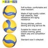 01 Voleibol Suave de Juego 8,7 Pulgadas Resistente al Desgaste
