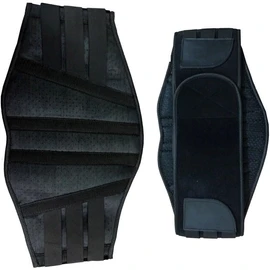 LOWER BACK PROTECTION HEAVY DUTY WARM STRETCH MOTORBIKE MOTORCYCLE KIDNEY BELT (XXXL)