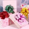 Sparkly Pull Bows for Gift Wrapping: 6 Inch Ribbon Gift
