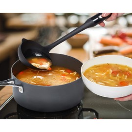 Farberware Nailon profesional resistente al calor, 13.5 pulgadas, negro